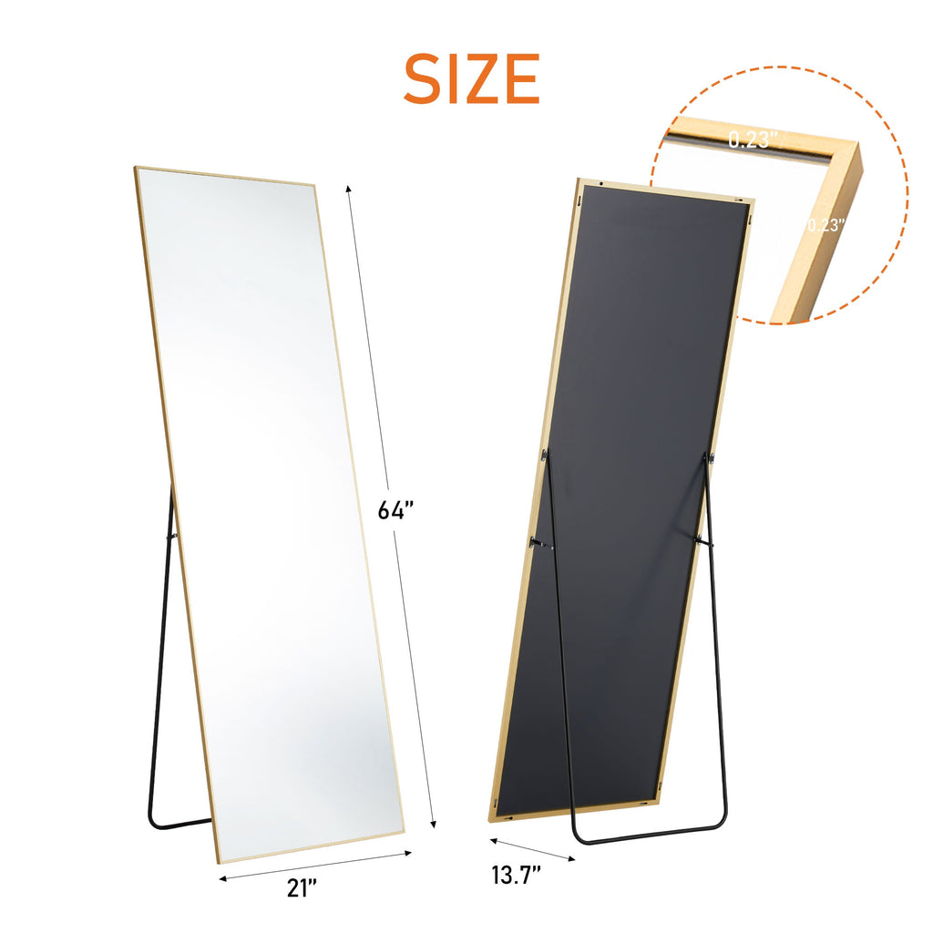 Elegant Full-Length Mirror Stand