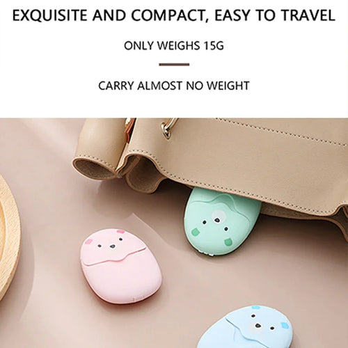 50/150Pcs Travel Soap Sheets Portable Soap Paper Bath Hand Outdoor Travel Cleaning Soap Sheet Fragrance Foam Suitable Camping